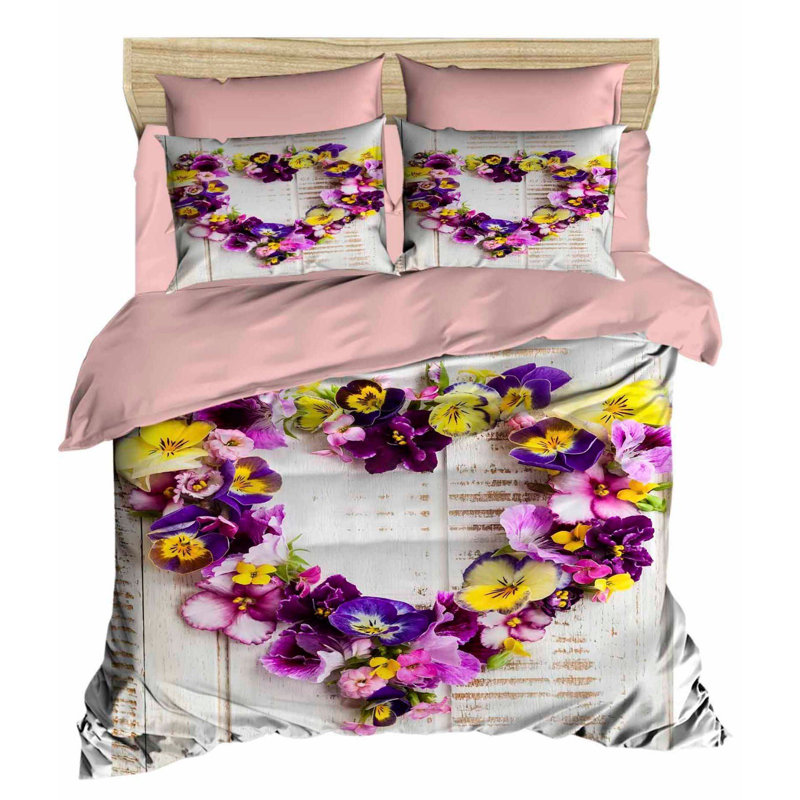 Ensemble de housse de couette, Housse de couette simple + 3 pièces supplémentai