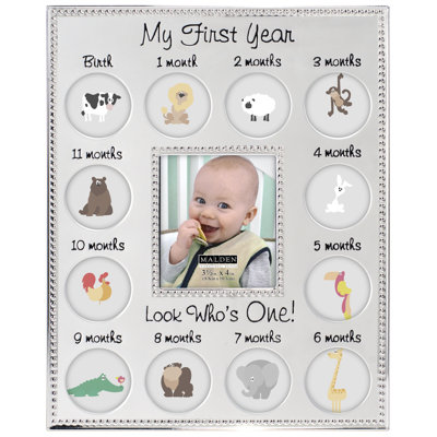 Burrell Silver Beaded Picture Frame