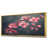 Toile avec cadre flottant or