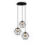 Luminaire suspendu cage 3 lumières Larkin