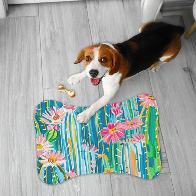 Preppy Succulent Patterns - Tapis d'alimentation en os 1 pièce
