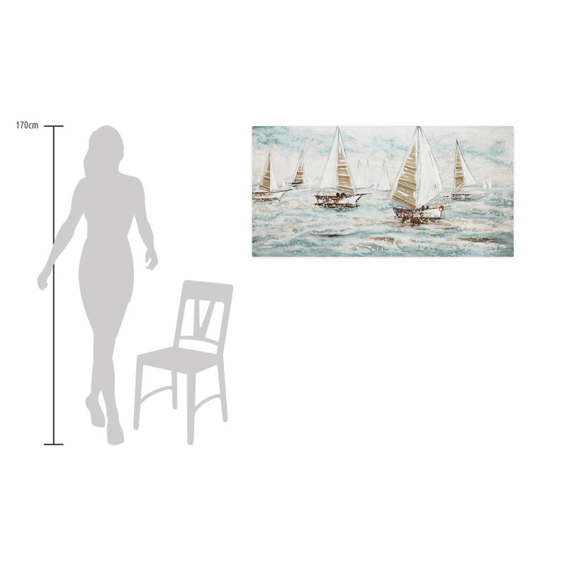 Acrylbild Sailboat Racing