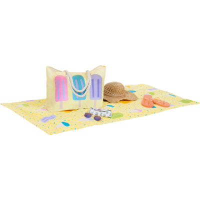  Serviette de plage crème glacée