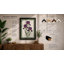 Irises in Violet Botanical - Framed Print-62365700-62365701
