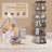 5-Tier Rotating Bookshelf Tower (Brown)-1528161735