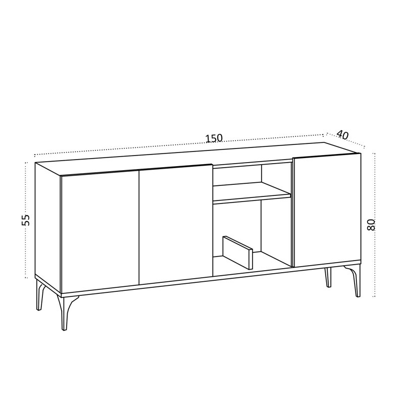 Emerald Console Table