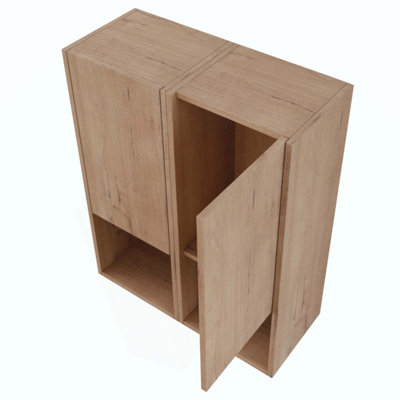 Bathroom Side Cabinet,Soft Close Doors,Float Mounting Design