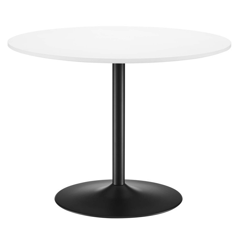 Table de salle à manger Amuse, Blanc