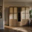 5 Door Manufactured Wood Wardrobe