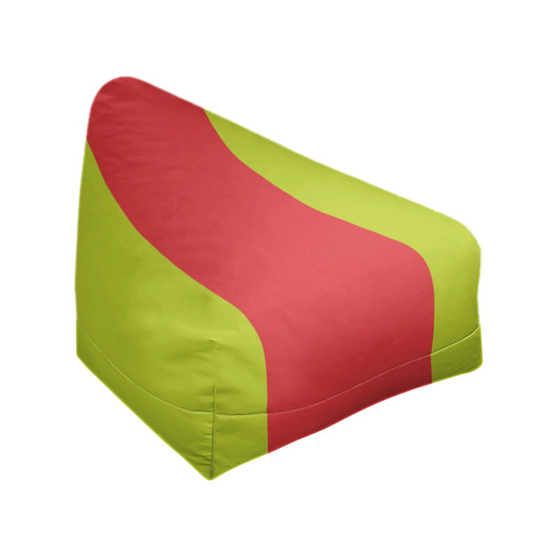 Fauteuil à billes Washington, 27 po x 27 po x 30 po, Vert volt / rouge torche / vert volt