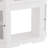Decaro 77'' H Traditional White Corner Fireplace Surround Mantel Display Cabinet With Tempered Glass Doors, Fireplace Insert Opening