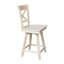Tabouret de bar pivotant Deonda-120795323-81366000