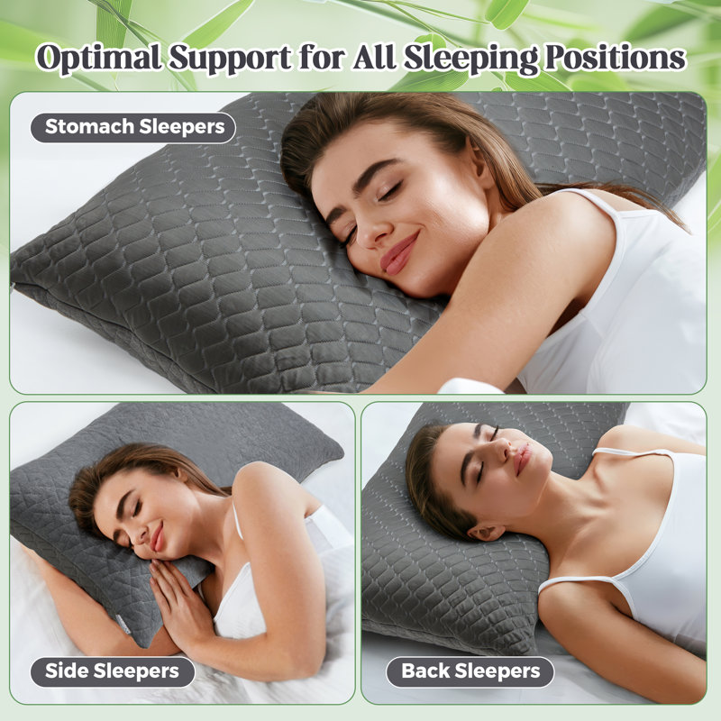 Ensemble de 2 oreillers de sommeil Summer Cooling, Grand lit