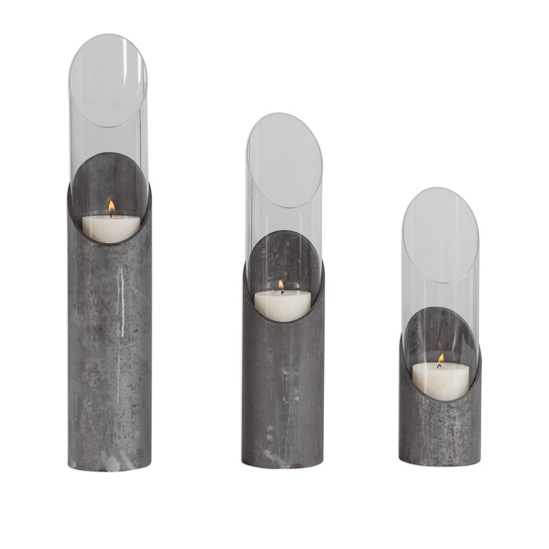 Tabletop Candlestick with Candle Included