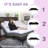 Solen Massaging Zero Gravity Adjustable Bed with Wireless Remote-412141560