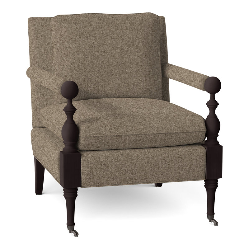 Fauteuil Leslie, Écorce 8789, Espresso