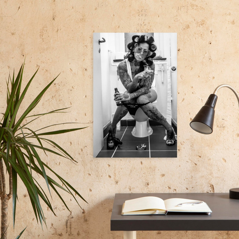 Art contemporain Portrait contemporain, H 24 po x l 16 po