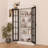 Freestanding Pantry Cabinet With Glass Door-2058928652