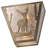 Rustic Lodge Flush Mounted Sconce