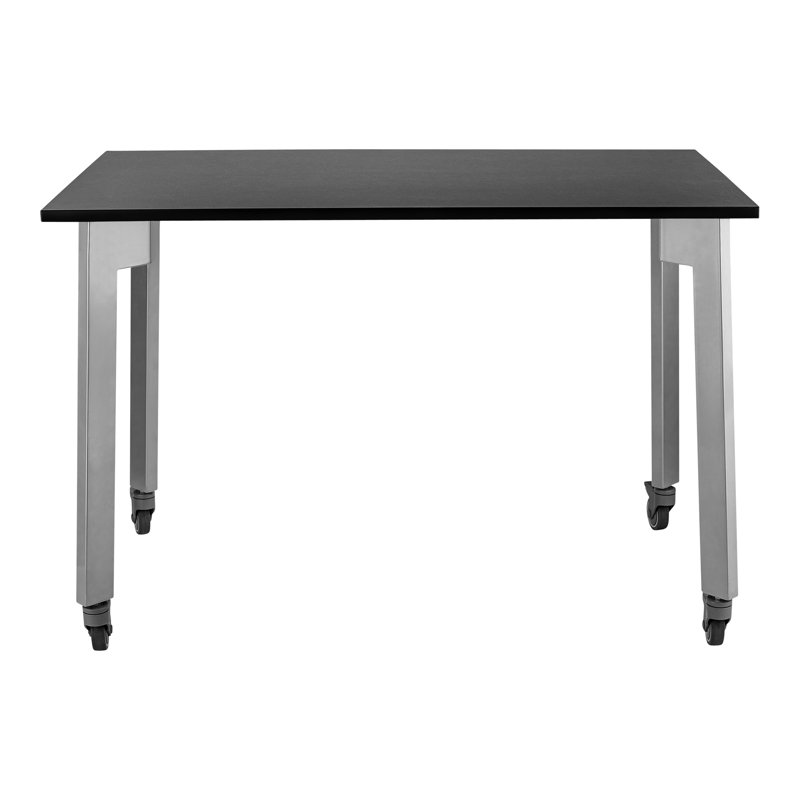 Plateau de table titan de 40 pouces de hauteur résistant aux produits chimiques, H 40 po x L 60 po x l 24 po