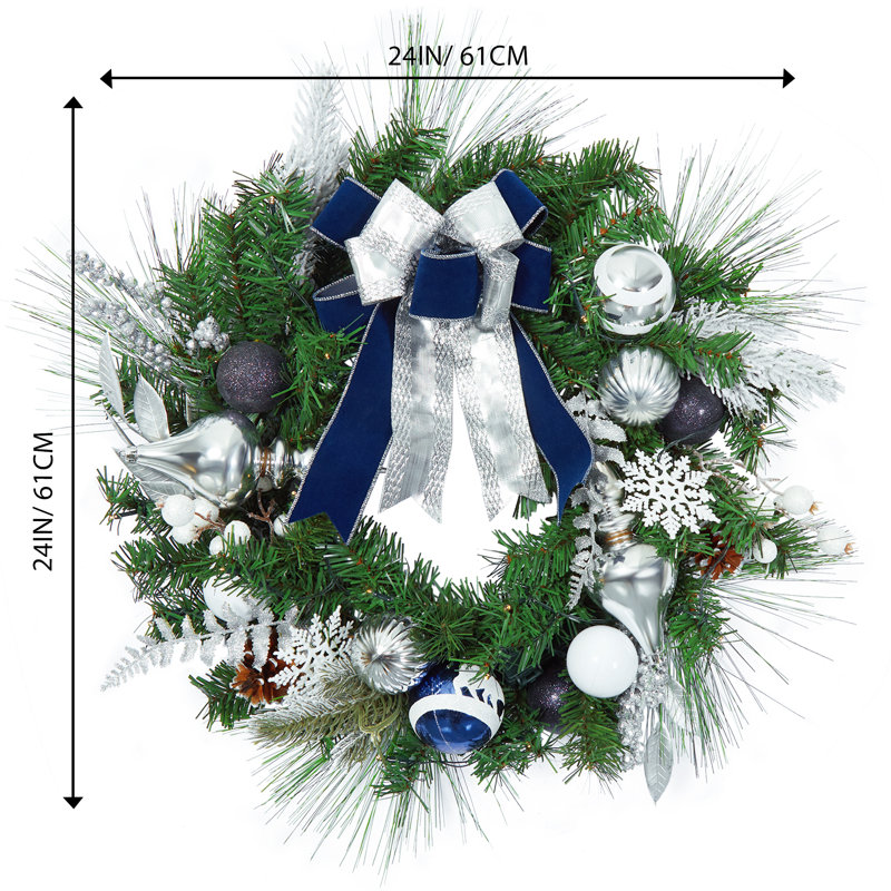 Jakerion Faux 24'' Wreath