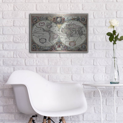 "Nova Totius Terrarum Or bis Tabula" par Hines