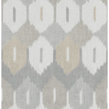 Abilene Apricot Ikat Wallpaper