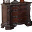 Table de chevet 3 tiroirs en bois massif