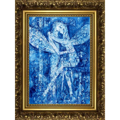 World Of Angels | With Frame | Oil On Canvas | By Aditya Dev