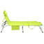 Chaises longues 3-en-1 robustes avec chaise longue