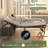 Electric Adjustable Bed Frame, Head And Foot Incline Bed Base With Low-noise Motor And Wired Remote Control-404910304