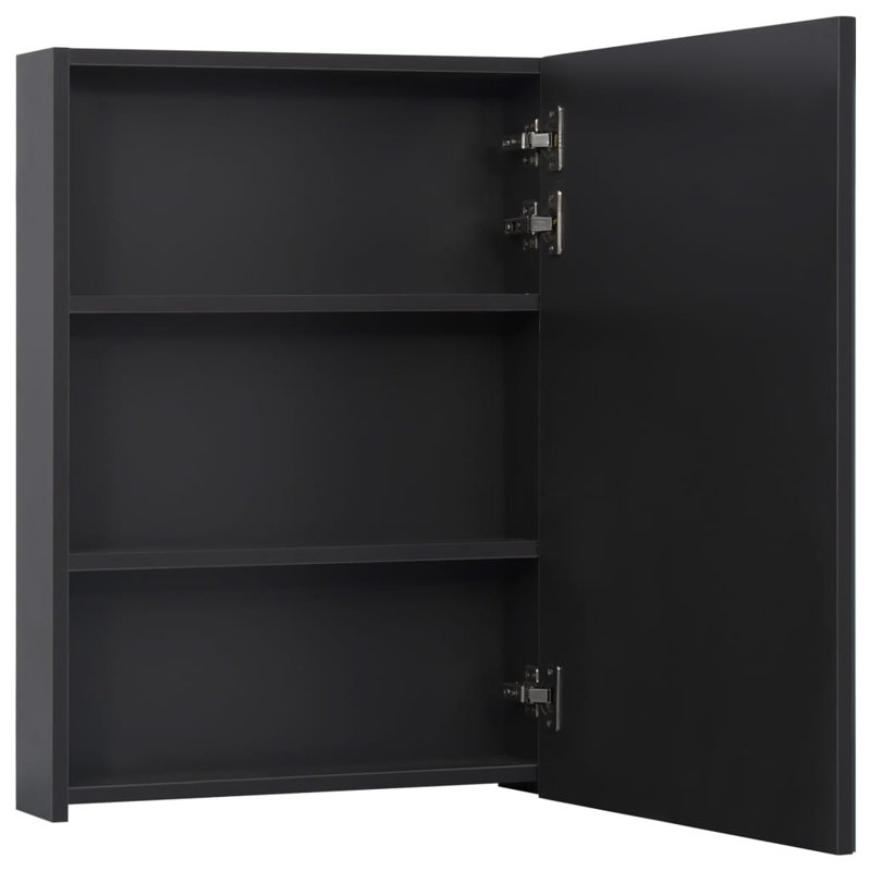 Barfuss Framed with Mirror and 3, Anthracite