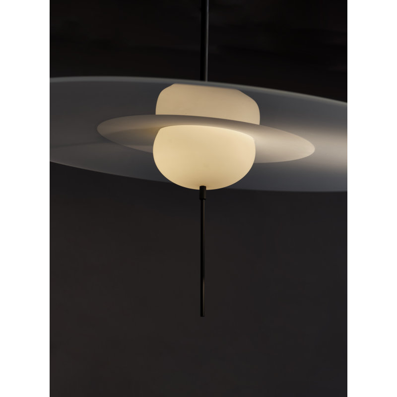 Mono 1 - Light LED Chandelier, 14.17" H x 15.74" W x 15.74" D