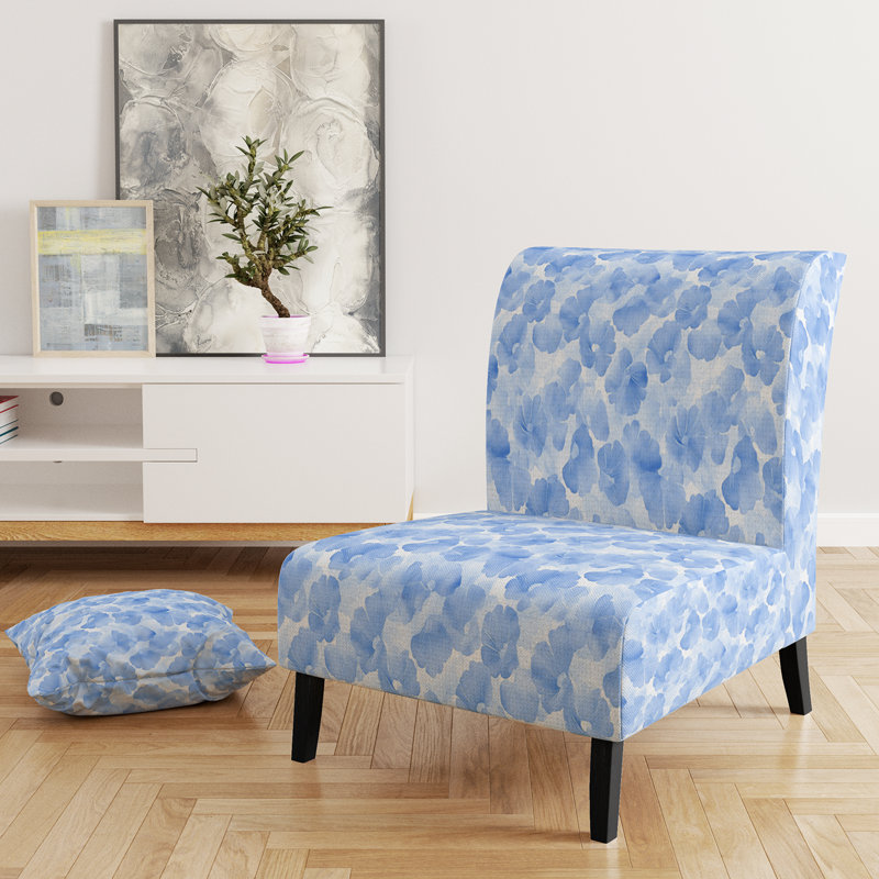 Fauteuil de chambre Floral, Pantoufle sans accoudoirs