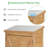 Wooden Outdoor Storage Shed With Metal Top, Tall Vertical Tool Cabinet For Patio Garden Backyard Lawn-118302046