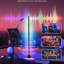 145cm Black LED Traditional Floor Lamp
