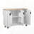 51" Fluted Kitchen Island With Drop Leaf-1710716683