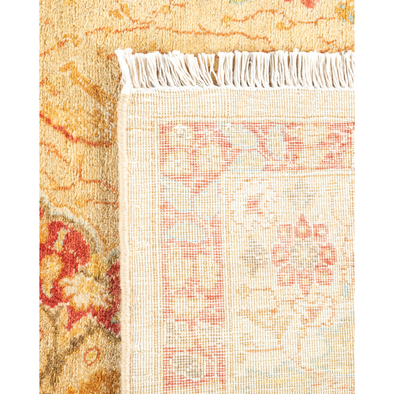 Classic One-of-a-Kind 4'2" X 6'3" Hand Knotted Area Rug