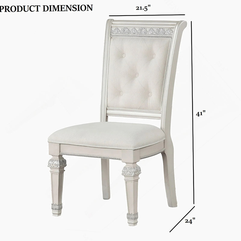 Chaise de salle à manger 2 pièces