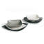 Eclipse Piece Ceramic Dinnerware Set - Service for 6