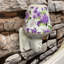 Blue Flowers Ceramic Night Light