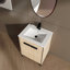 Base de meuble-lavabo 24 po avec lavabo, armoire de rangement avec portes, bois d'ingénierie