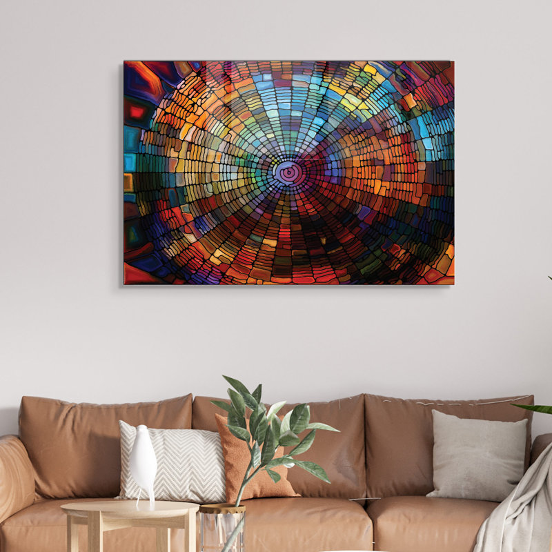 Superbe peinture murale en verre trempé 27,6 po x 39,4 po | 100% verre trempé, épaisseur: 0,16 pouce | Décoration élégante pour le salon ou le bureau, durable et facile à nettoyer, idée de cadeau parfaite