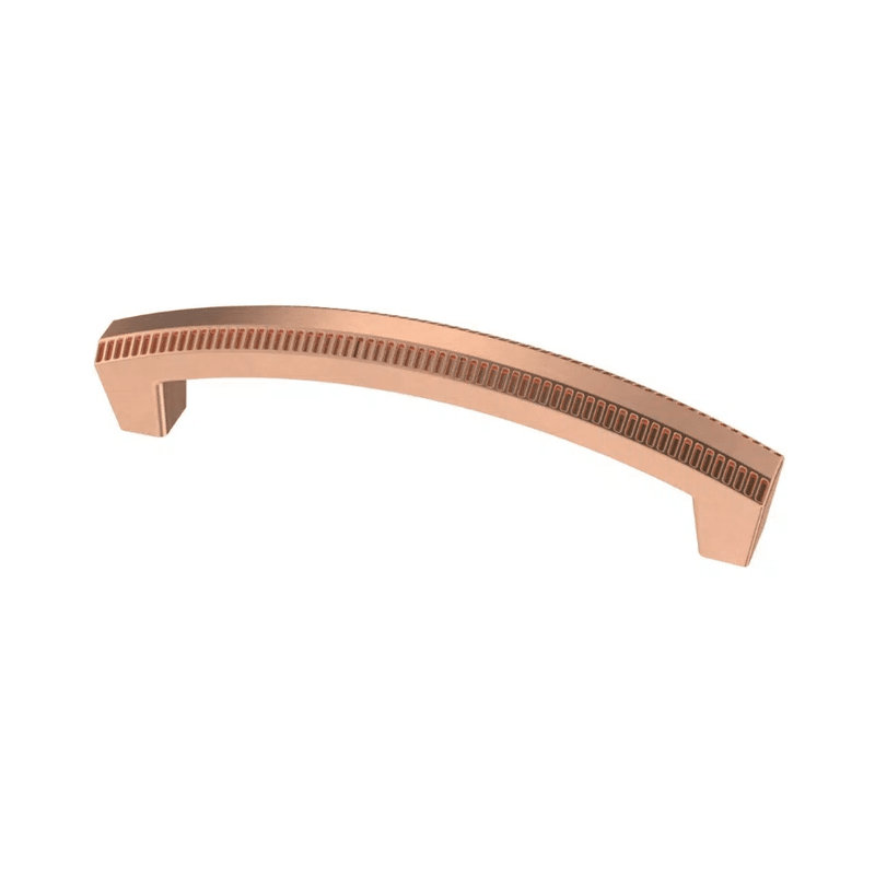 Textured Arch Pull, Copper, 3 3/4", 1