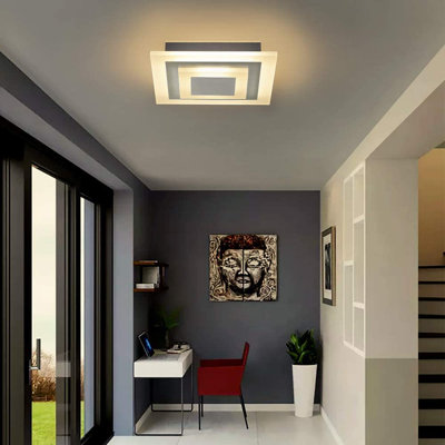 1-Light LED Semi Flush Mount