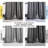 Onecre Grommet Faux Silk Blackout Curtains - Single Panel Drapes (1 Panel)-584156635-584156454