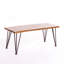 TABLE DE CAFÉ ZION INDUSTRIAL BOIS ET MÉTAL