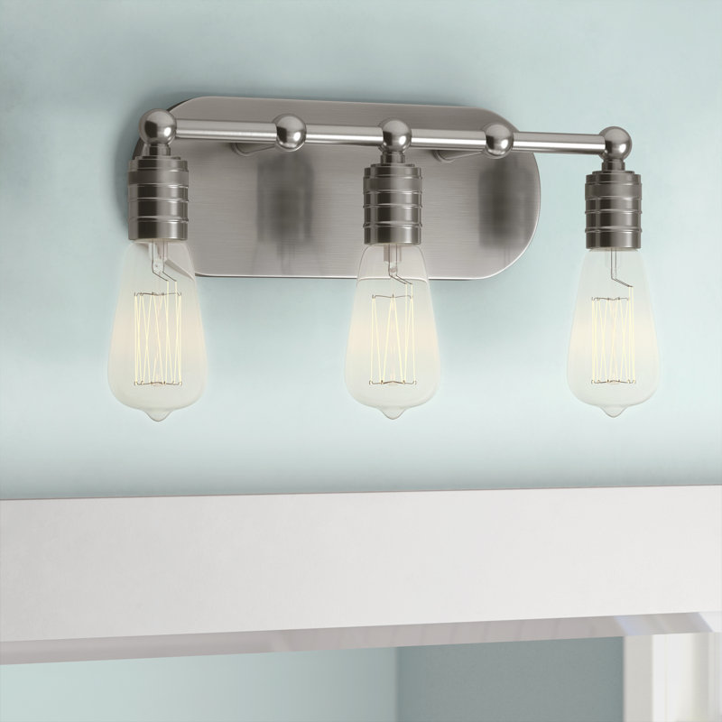 Éclairage pour salle de bain 3 lumières Zullo