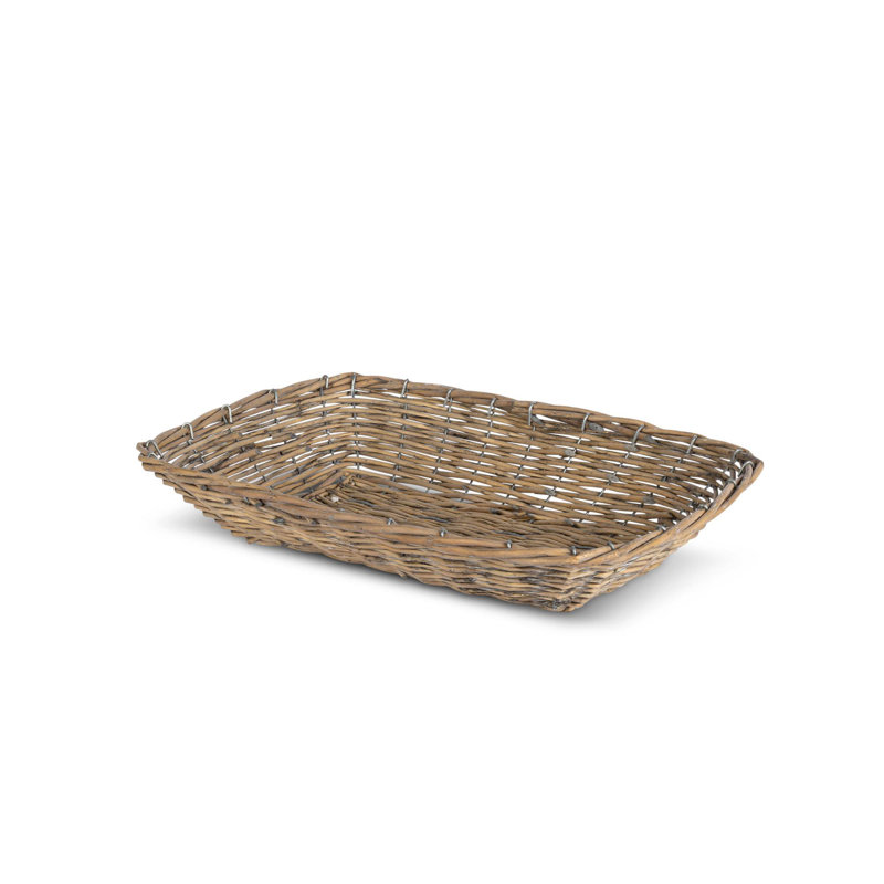 Coastal Cottage 100% Willow Decorative Tray