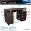 Bureau d'ordinateur avec station de travail